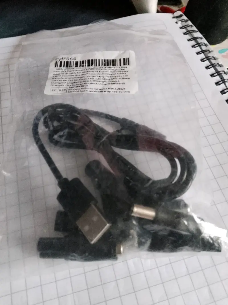 Conjunto de adaptadores y cable USB afeitar - 5