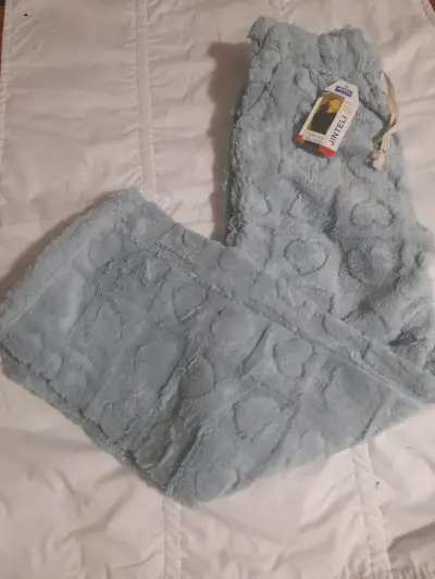 Pantalón polar suave azul - miniatura 2
