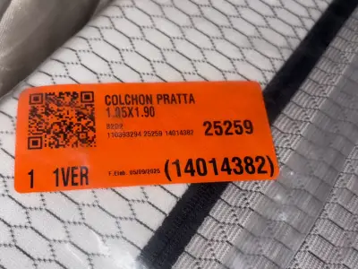 Colchón Pratta 1.05x1.90 - miniatura 1