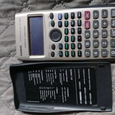Calculadora financiera Casio FC-100V - miniatura 1