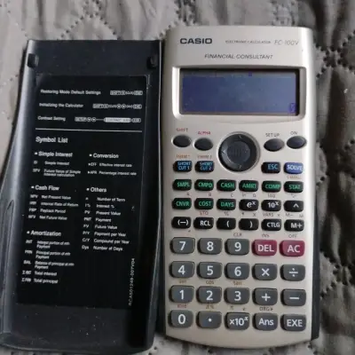 Calculadora financiera Casio FC-100V - miniatura 2