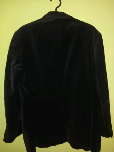 Blazer negro de terciopelo - miniatura 2