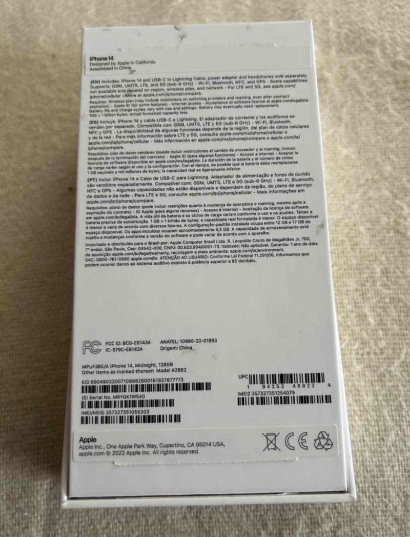 iPhone 14 128 g  con caja original - 3