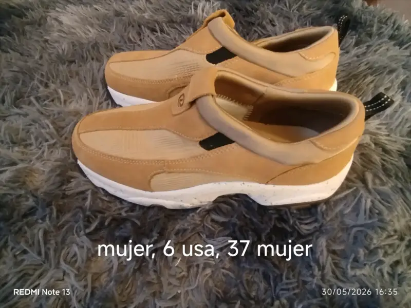 Zapatos de golf blancos y marrones - 6
