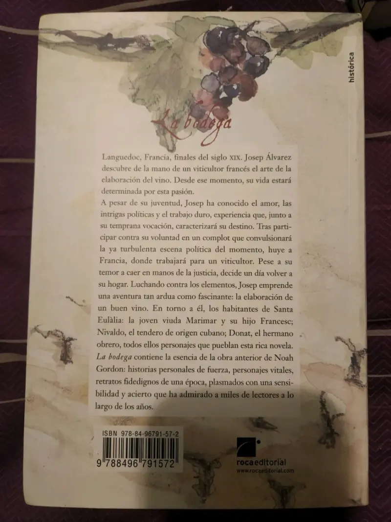 Libro 'La bodega' de Noah Gordon - 2