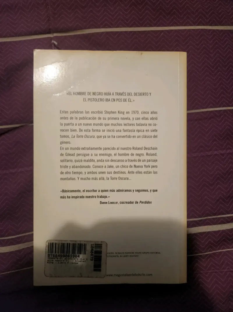 Libro 'El Pistolero' de Stephen King - 2