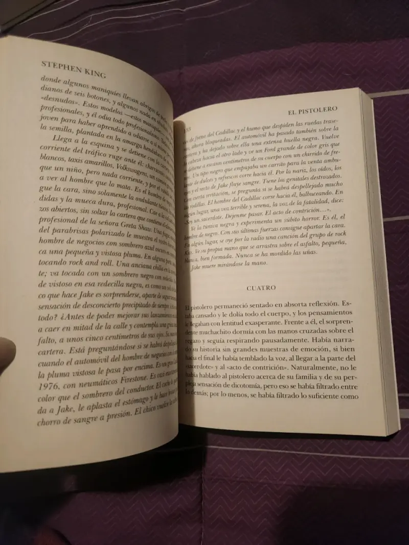 Libro 'El Pistolero' de Stephen King - 3