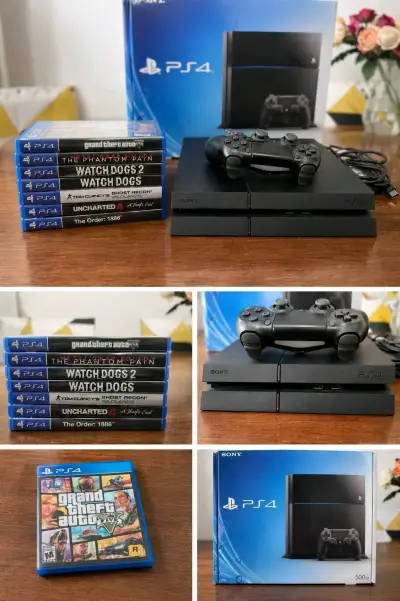 Consola PS4 Slim 500gb + Cámara VR+ 7 juegos - miniatura 1