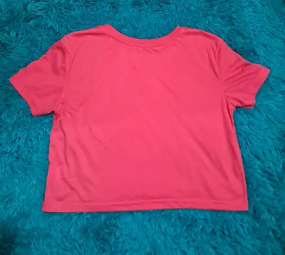 Polera rosa sencilla - miniatura 1