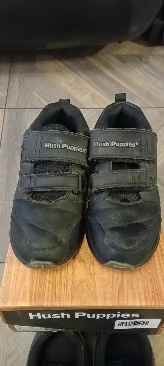 Zapatillas negras Hush Puppies - 5
