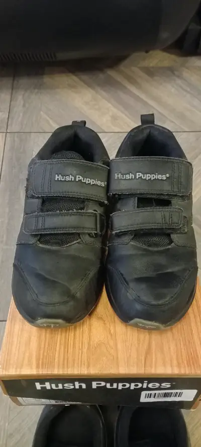 Zapatillas negras Hush Puppies - miniatura 5