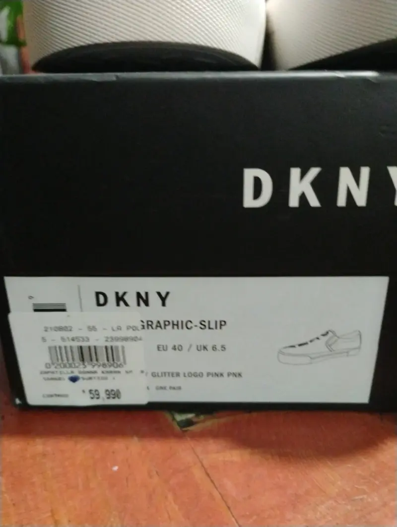Zapatillas rosas DKNY para mujer - 3