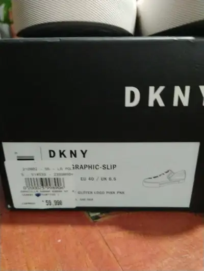 Zapatillas rosas DKNY para mujer - miniatura 3