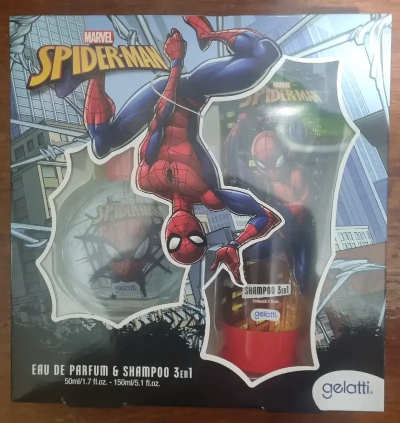 Set Marvel Spider-Man Perfume y Shampoo