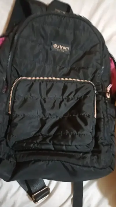 Mochila negra Xtrem - miniatura 1