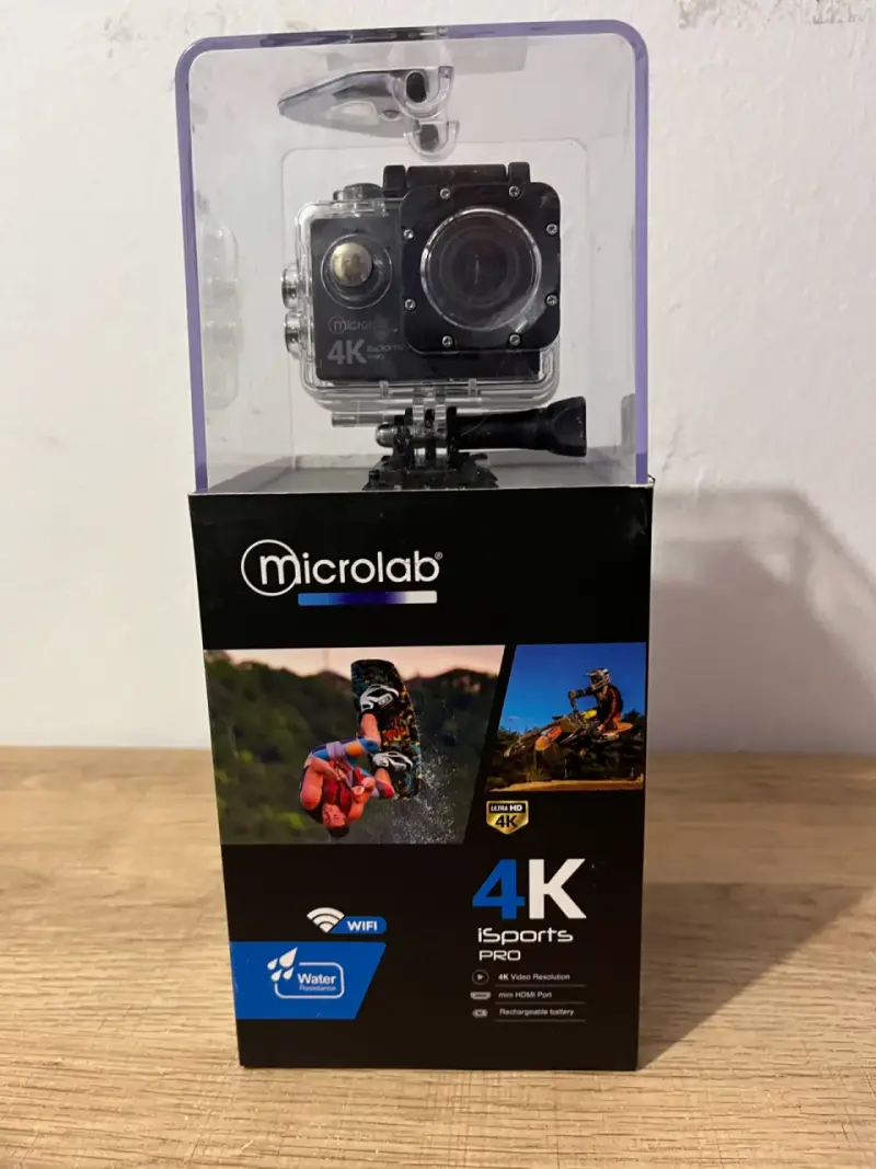 Cámara deportiva 4K Microlab - 1