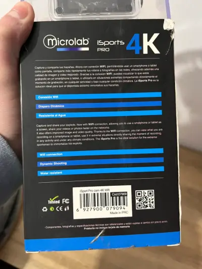 Cámara deportiva 4K Microlab - miniatura 4