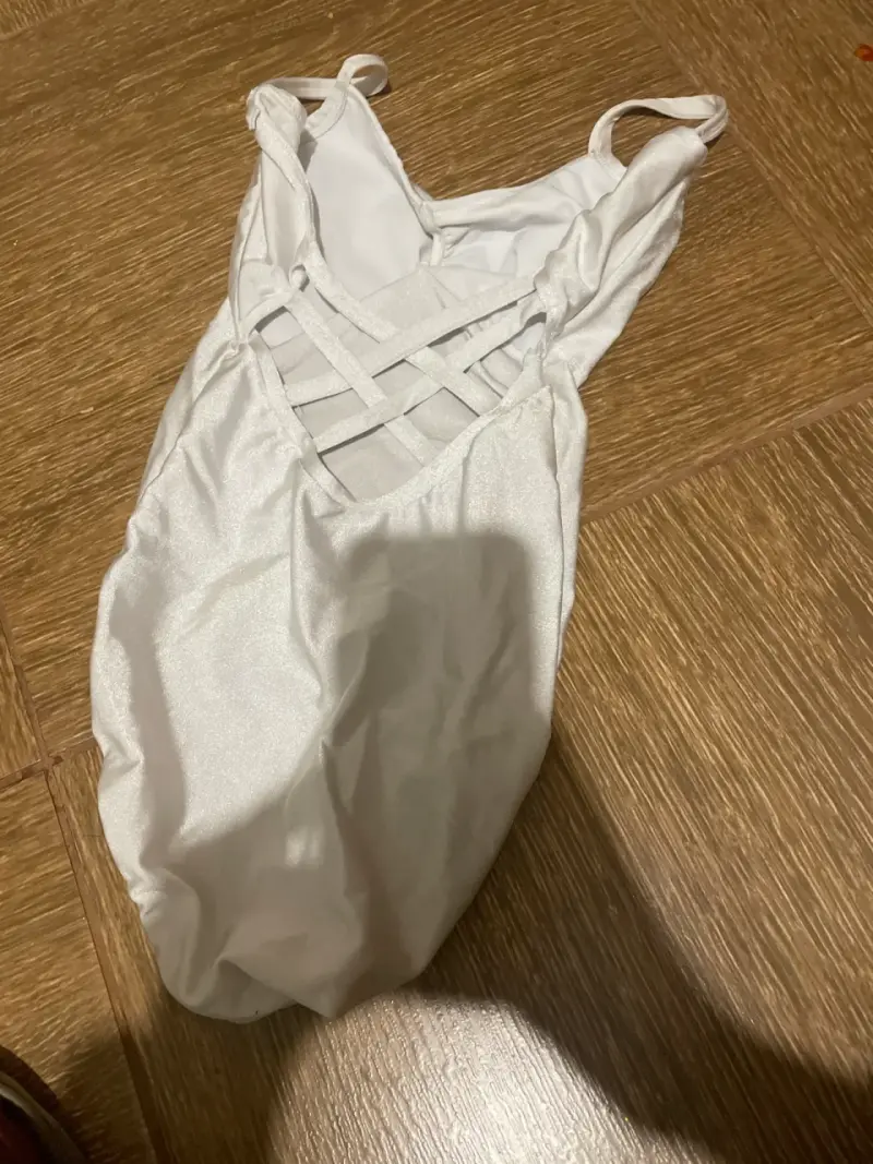 Malla  blanca ballet - 2