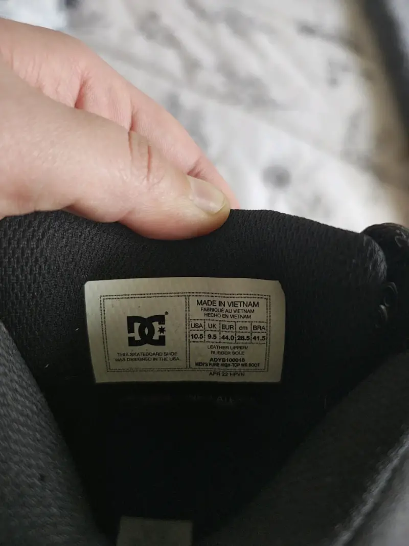 Zapatillas negras DC 43 - 2