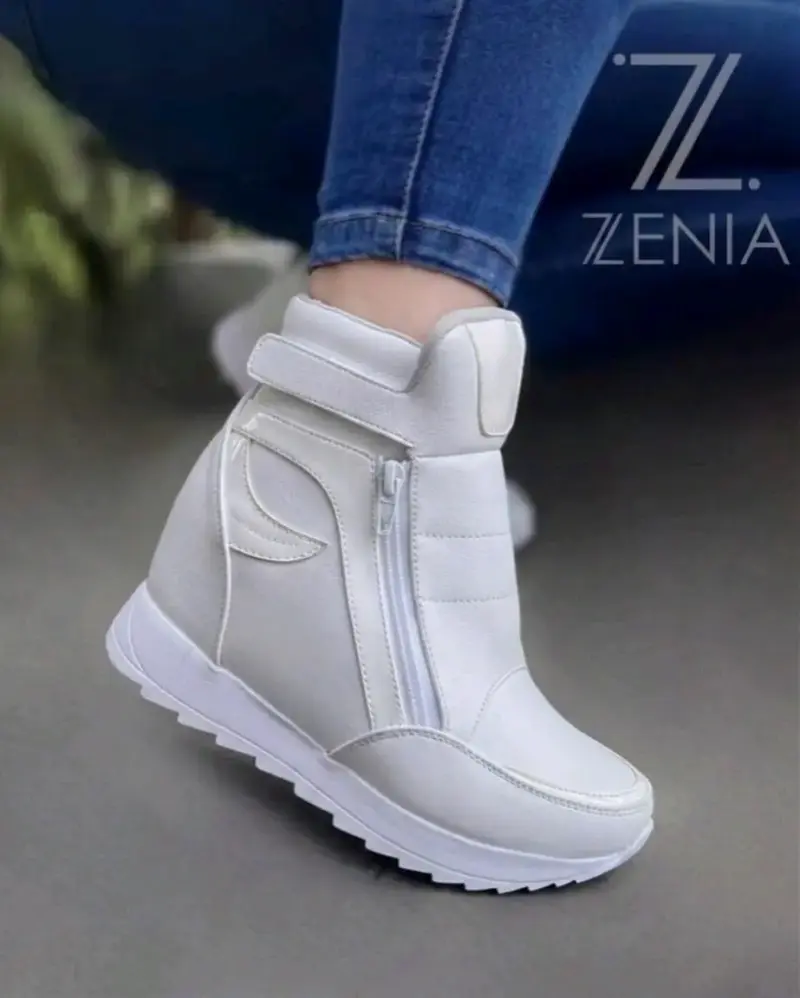 Botas blancas para mujer - 3