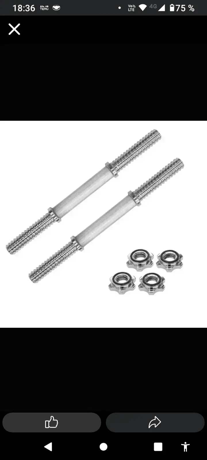 Set de pesas ajustables 30 kg - 2