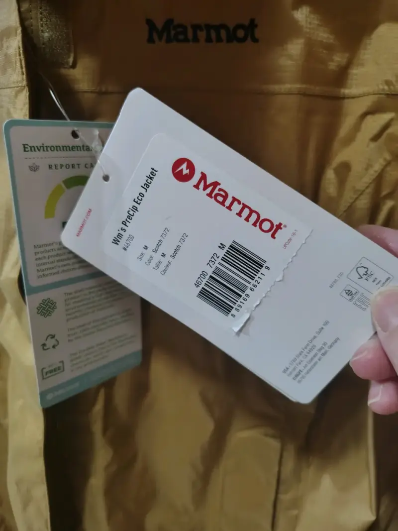 Chaqueta impermeable Marmot Mostaza - 2