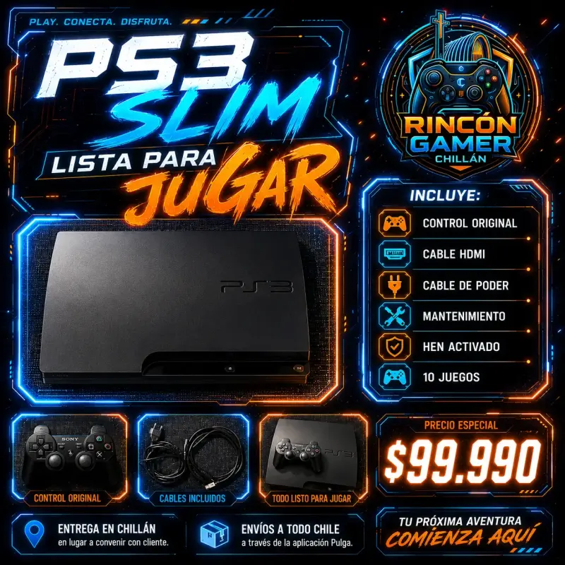 Consola PS3 Slim - 1