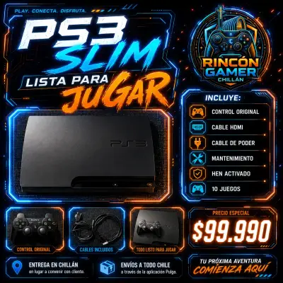 Consola PS3 Slim - miniatura 1