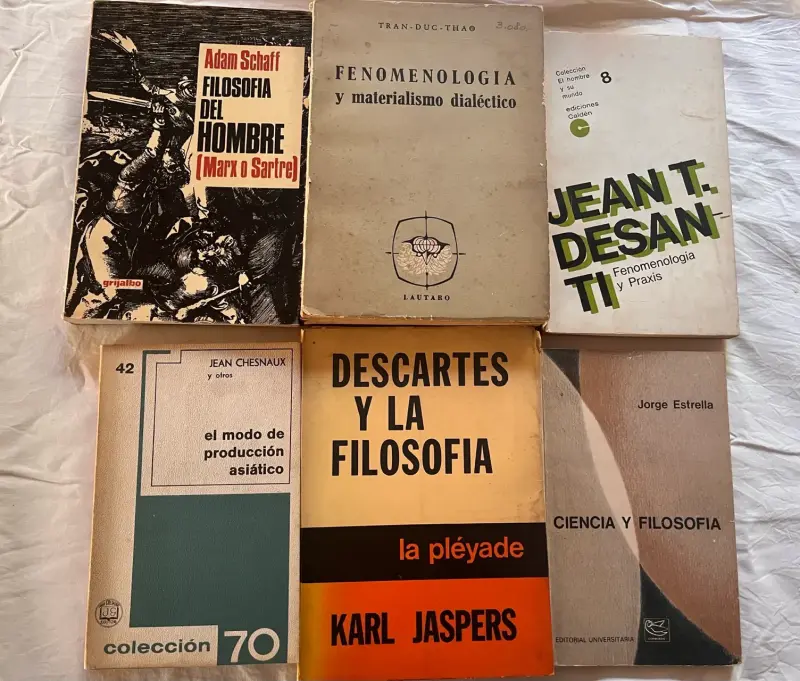 Lote 6 libros de filosofía - 1