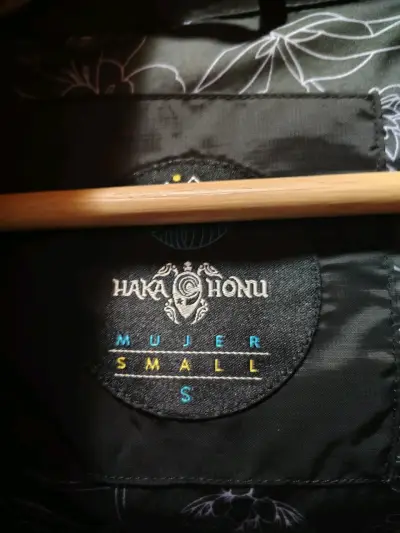 Chaqueta acolchada negra Haka Honu - miniatura 2