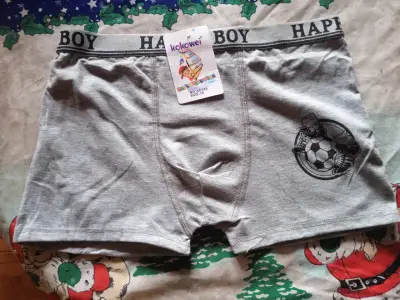 Boxer gris de algodón nuevo - miniatura 2