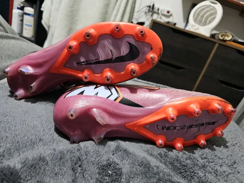 Botines futbol rosa Nike - 8