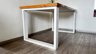 Mesa de comedor madera y sillas - miniatura 5