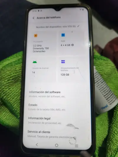 Celular Vivo 5G azul - miniatura 2