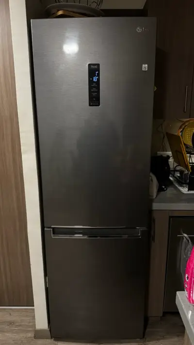 Refrigerador LG acero negro - miniatura 1