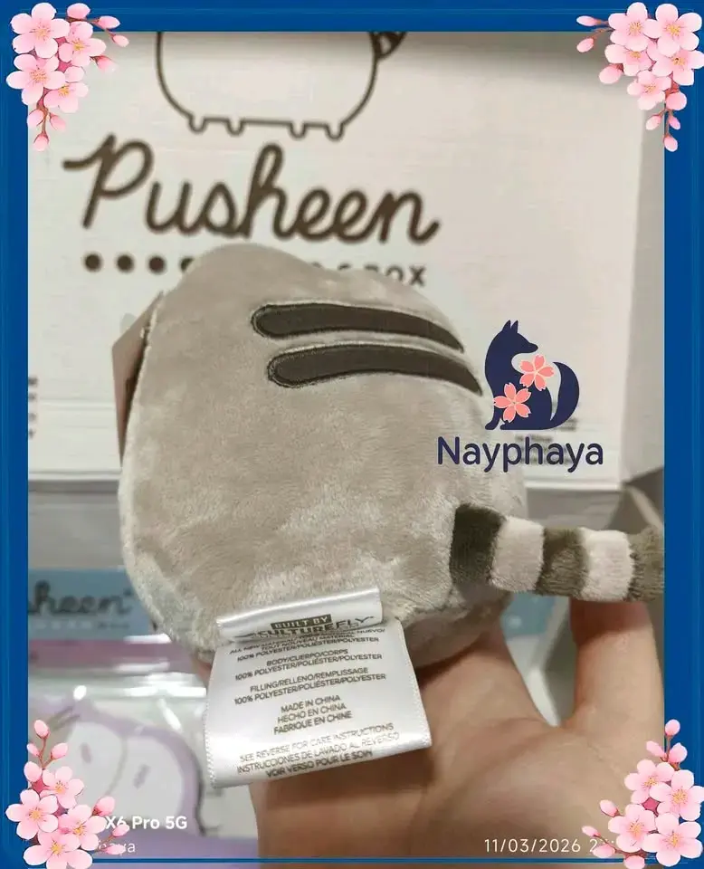 Peluche mini Pusheen con caramelo 🍬 - 2