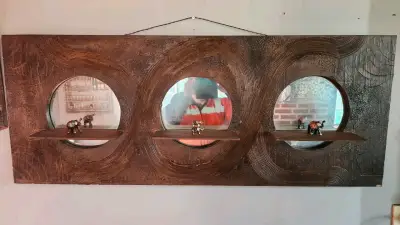 Cortavientos naranja Lippi nuevo, espejo triple - miniatura 2