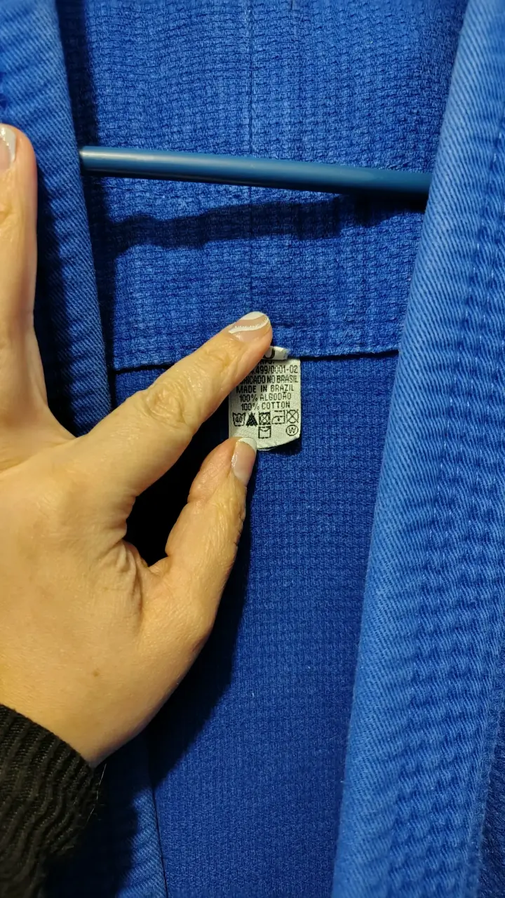 Kimono de jiu-jitsu azul Keiko. - 4