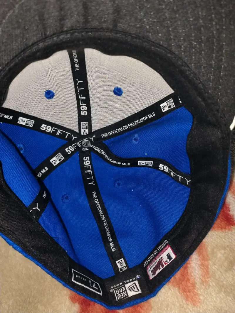 Gorra azul LA logo - 2