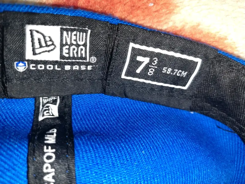 Gorra azul LA logo - 5