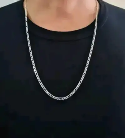 Cadena de plata elegante - miniatura 1