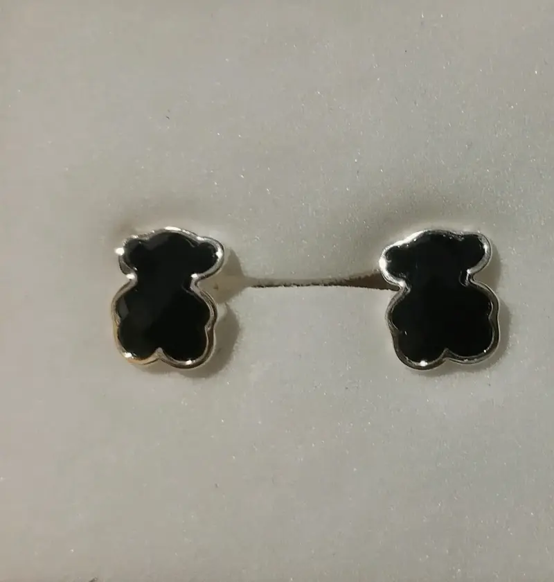 Aros Osito Plata - 2
