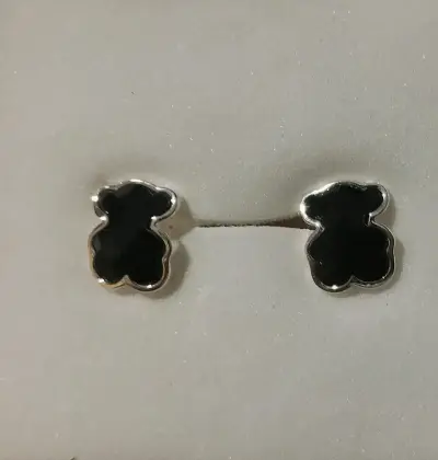 Aros Osito Plata - miniatura 2
