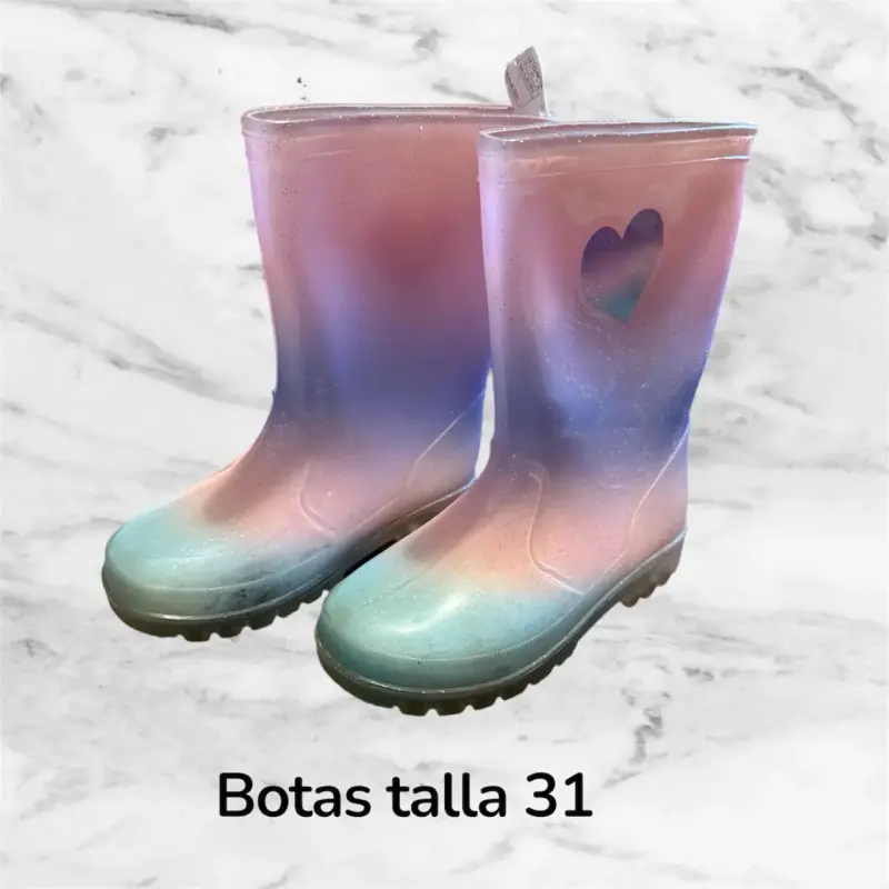 Botas impermeables infantiles - 1