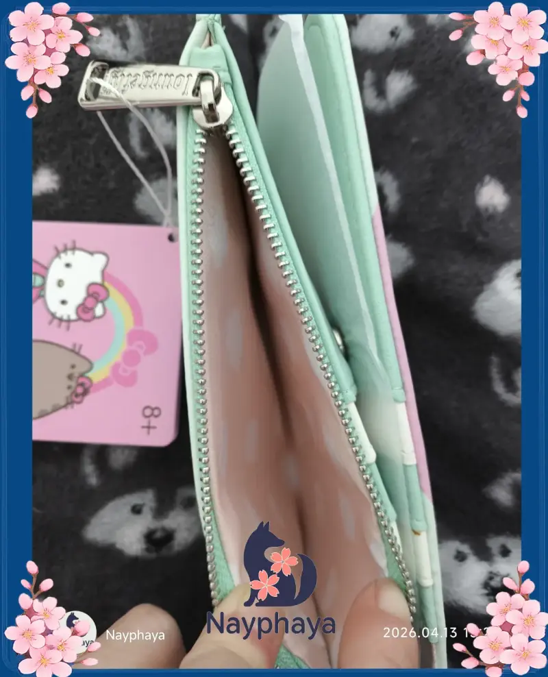 Billetera colaboración Hello Kitty x Pusheen 2021 - 3