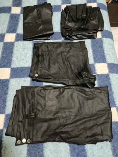 LOTE SHEIN CURVE CUERO SINTÉTICO! 📦 TALLA 3XL - miniatura 1