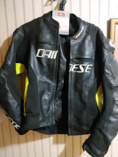 Chaqueta de moto Dainese negra - miniatura 4