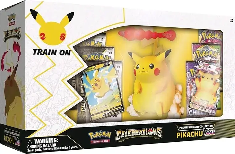 Colección premium Pikachu Vmax Celebrations