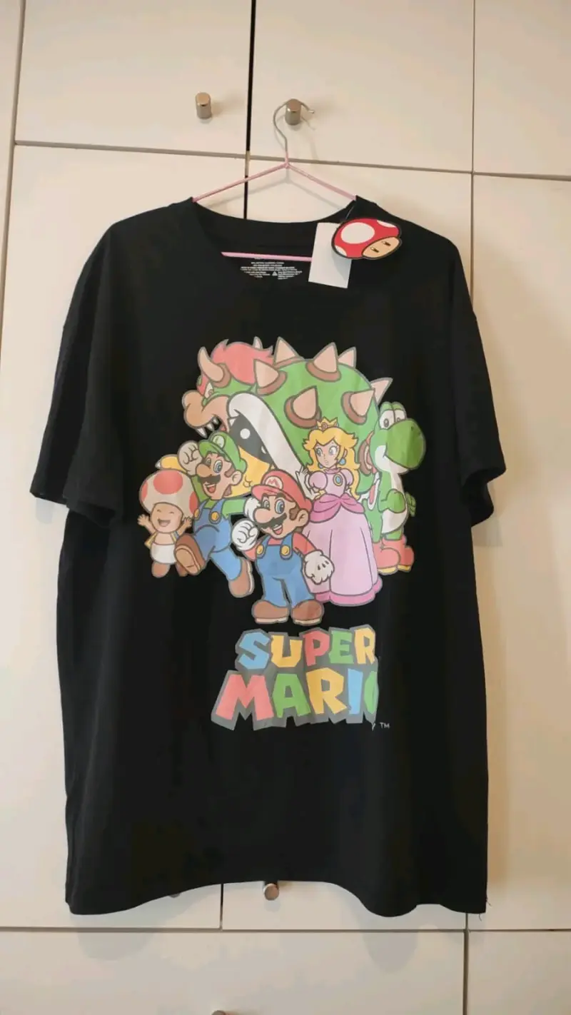 Polera Super Mario Xl