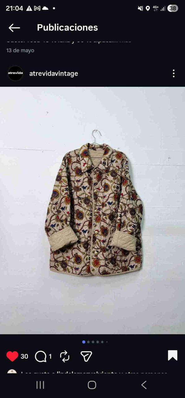 Abrigo acolchado Reversible - 1
